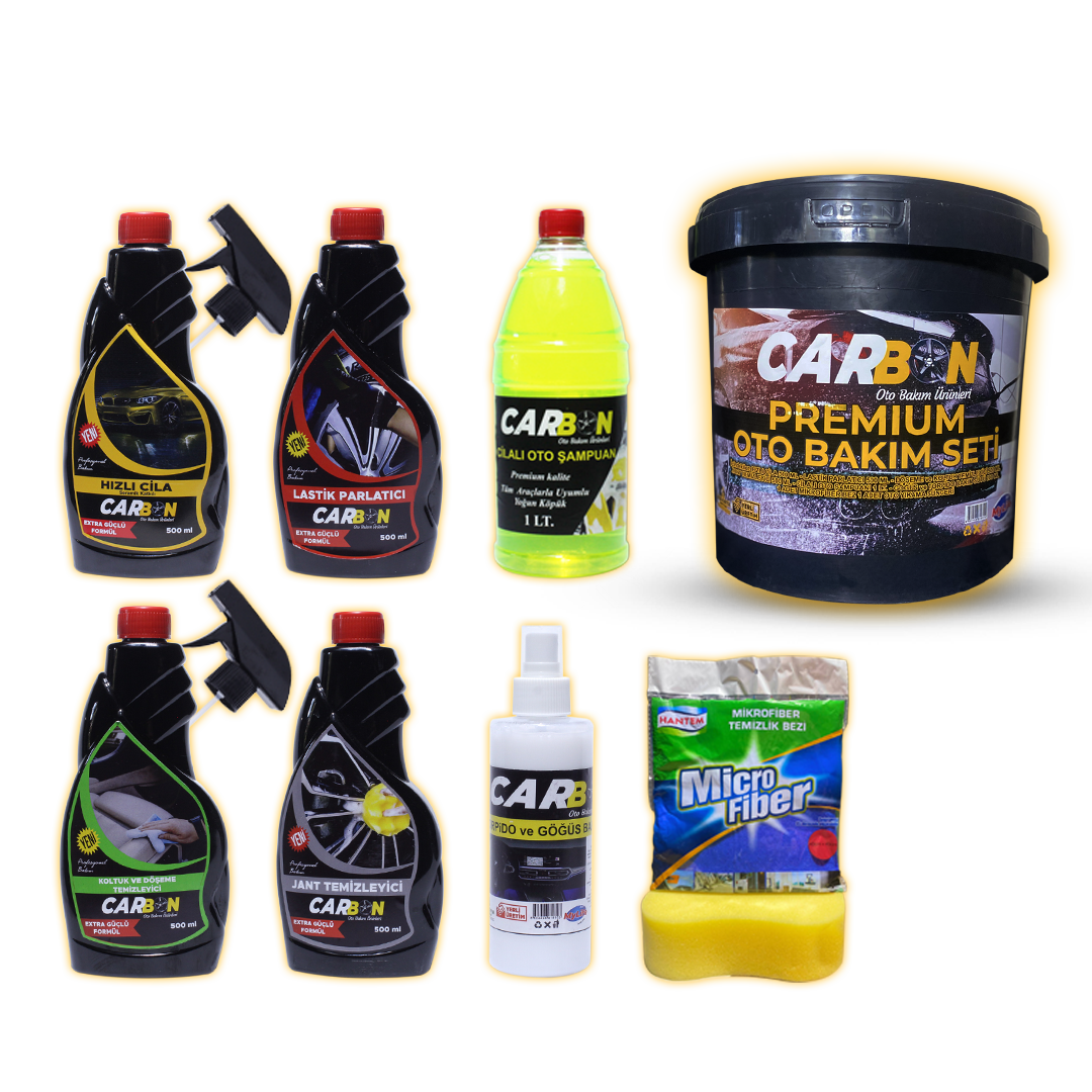EVOXCAR 9 PARÇA PREMİUM OTO BAKIM SETİ